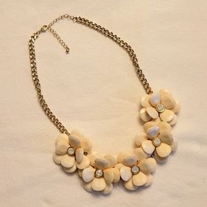 Merona flower statement necklace